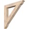 Ekena Millwork Traditional Traditional Smooth Bracket, Douglas Fir, 5 1/2"W x 42"D x 42"H BKT06X42X42TRA01SDF - alternate 1